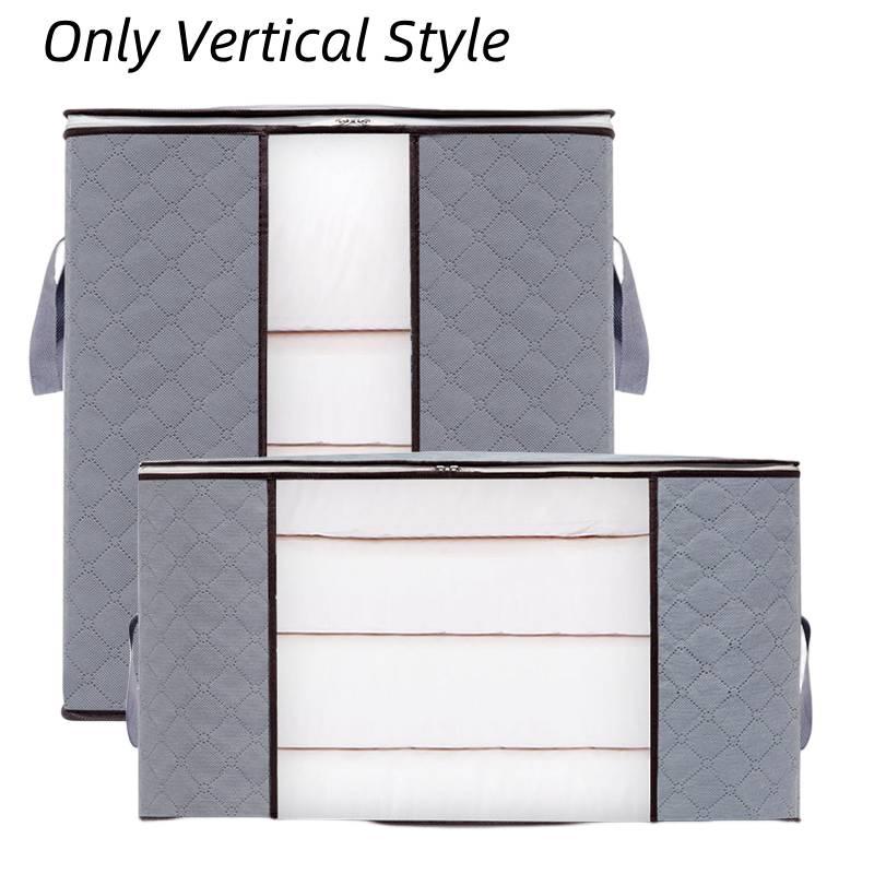 Vielseitiger Aufbewahrungsbeutel aus Vliesstoff für Bettwäsche, Kleidung und mehr