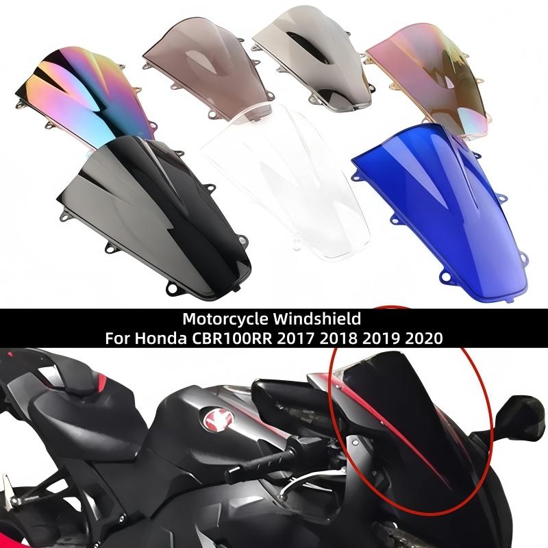 Motorcycle Windshield Double Bubble WindScreen Fairing Deflector air deflector For Honda CBR 1000 RR CBR1000RR 2017-