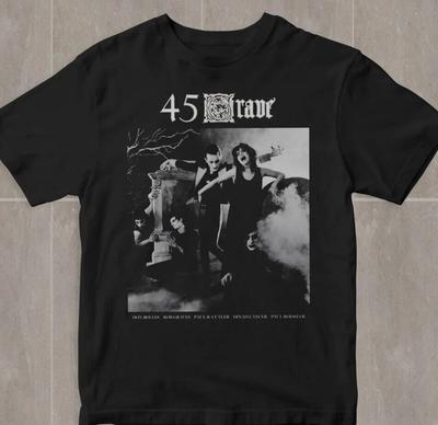 45 Grave Band T Shirt, Gift for Fan, Rock Band T-shirt HH22 Unisex T-Shirt