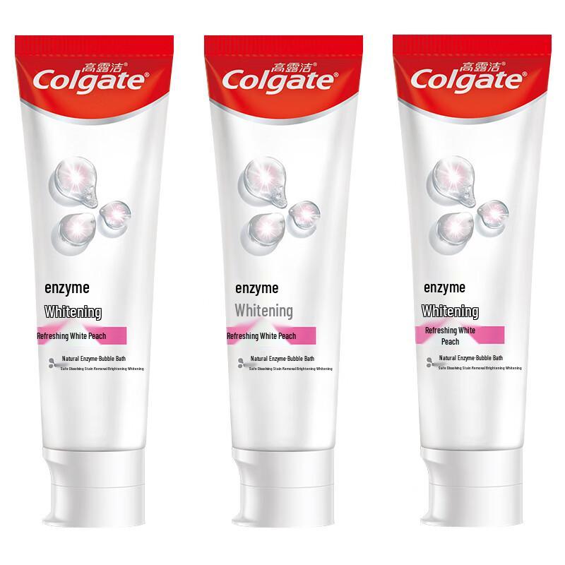 

Colgate Active Enzyme Whitening Toothpaste, White Peach
