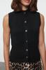 Women's Elegance Style Cardigan Limited Edition Black Soft Textured Knitwear Cardigan