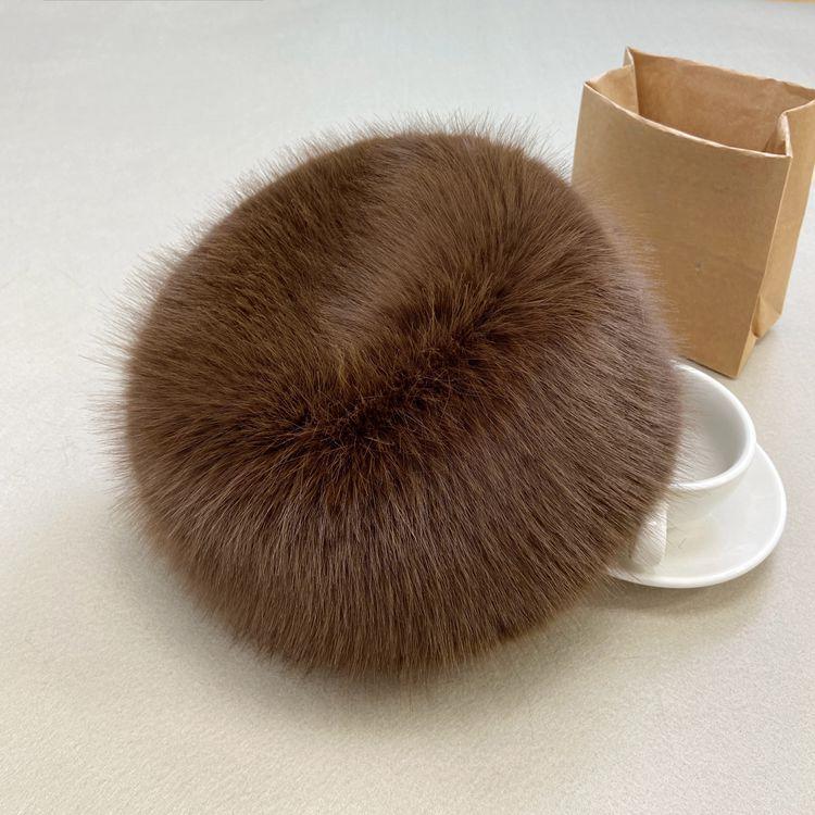 

потовщений пух теплий навушник купол сніг монгольська шапка відро шапка зима