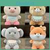 Cute Fox Plush Toy 8in Stuffed Animal With Pp Cotton Filling For Kids Gift Characters Included)