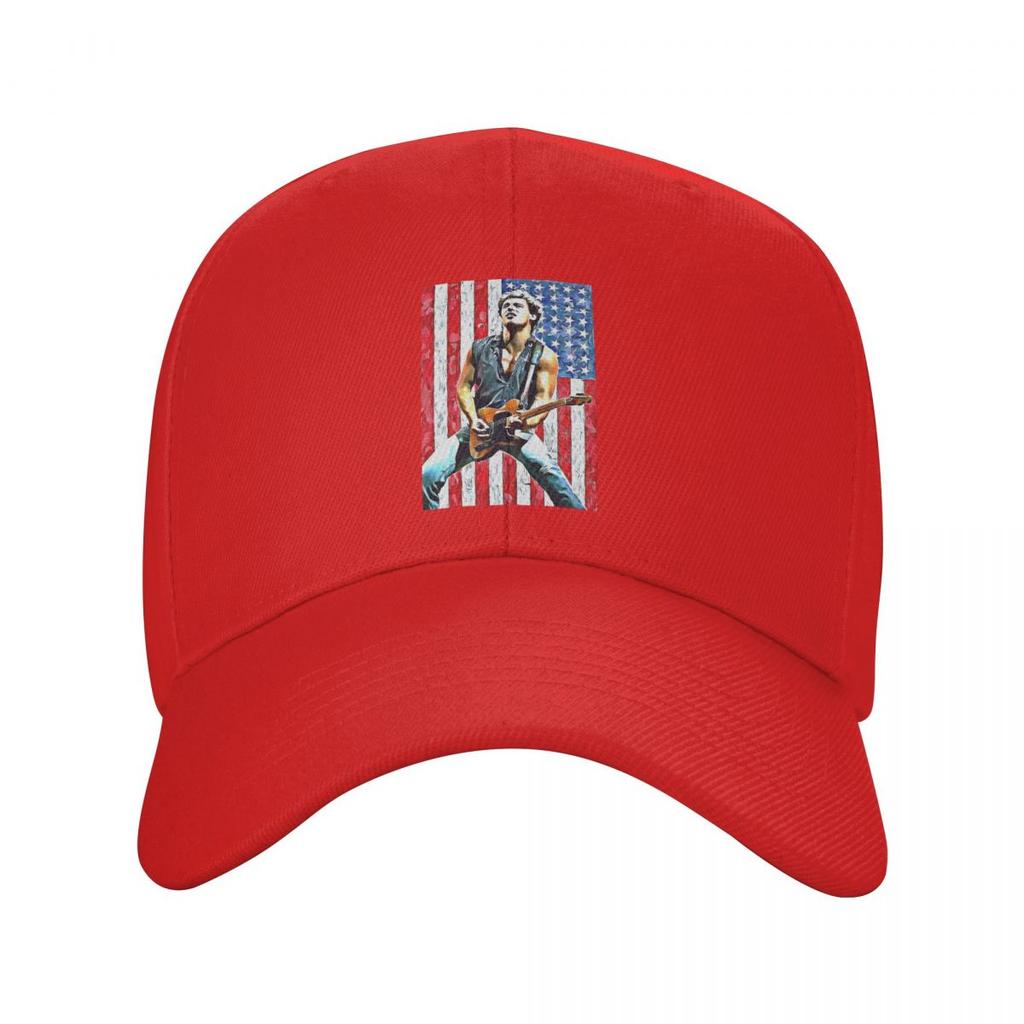 Bruce Springsteen The Legend Guitaris America Baseball Caps Snapback Men Women Hats Outdoor Cap Hip Hop Baseball Hat Casquette