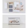 Puppenhaus Miniatur Zubehör Wald Familie Zuhause Möbel Kollektion Set Küche Kochtöpfe für Kinder Mädchen Geschenk Ins