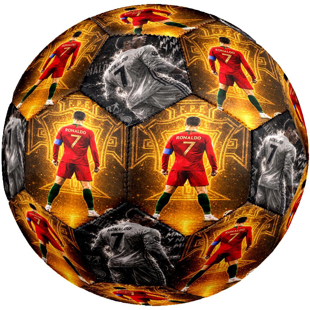 Ronaldo's Cr7 Football Trick Size 5 Soccer Football Machine-Stitched Indoor/Outdoor Universal Football for Football Accessories