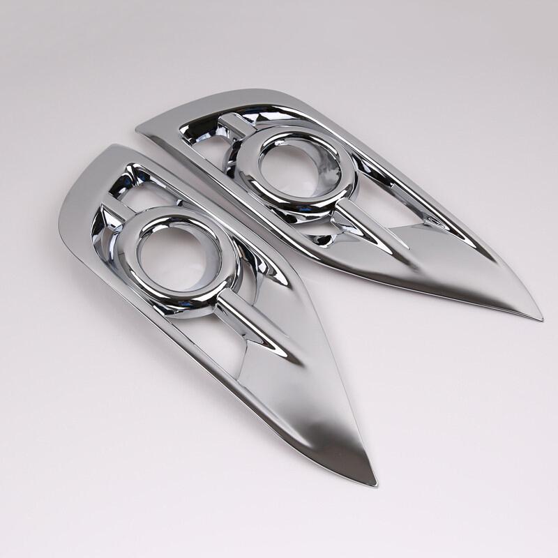 Front Fog Light Lamp Foglight Eyebrow Cover Trim For Honda CR-V CRV 2012 2013 2014 ABS Car Styling