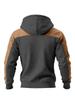 Men's Warm Double-Layer Zipper Hoodie - Casual Autumn/Winter Long-Sleeve Sweatshirt