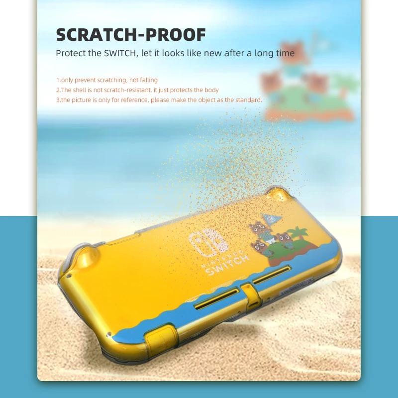 Compatibil cu Husă Protectoare Data Frog pentru Nintendo Switch, Husă Joypad cu Piele Animal pentru Switch Light, Husă pentru Hard Disk