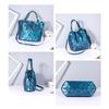 Creative Geometric Diamond Handbags Bucket Women Fashion Luminous Portable Shoulder Messenger Bag