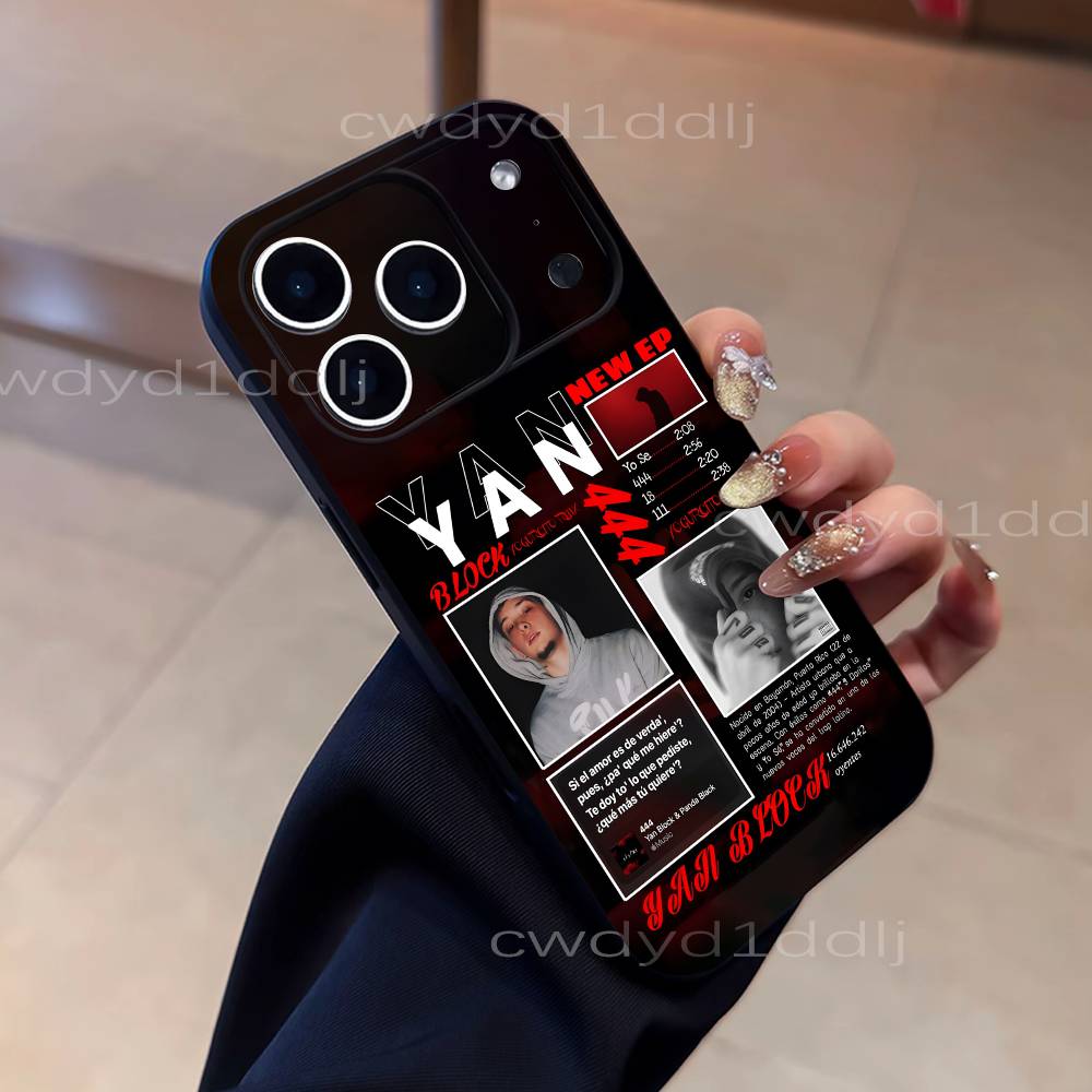 Y-Yan Block 444 111 Phone Case For iPhone 17,16,15,11,12,14,13 Pro Max Mini XS,XR,7 Plus 16E Air Shockproof Soft Cover