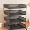 Multi-Layer Desktop Metal Document Holder and File Storage Rack