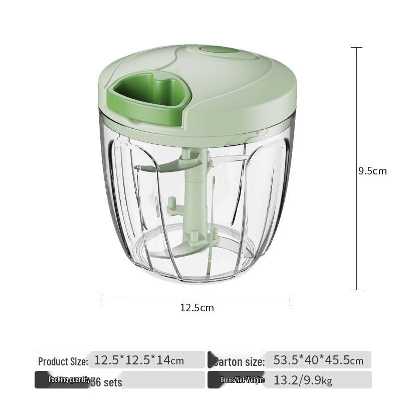 Manual Garlic Chopper and Food Processor