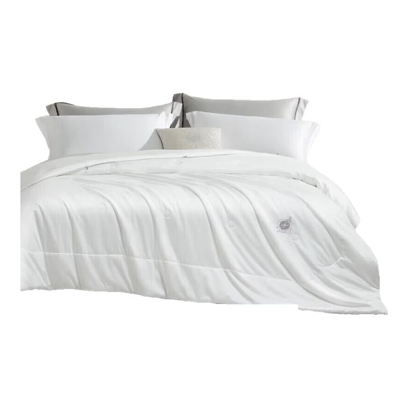 Luolai 100% Mulberry Silk Quilt with 60-Count Cotton Shell