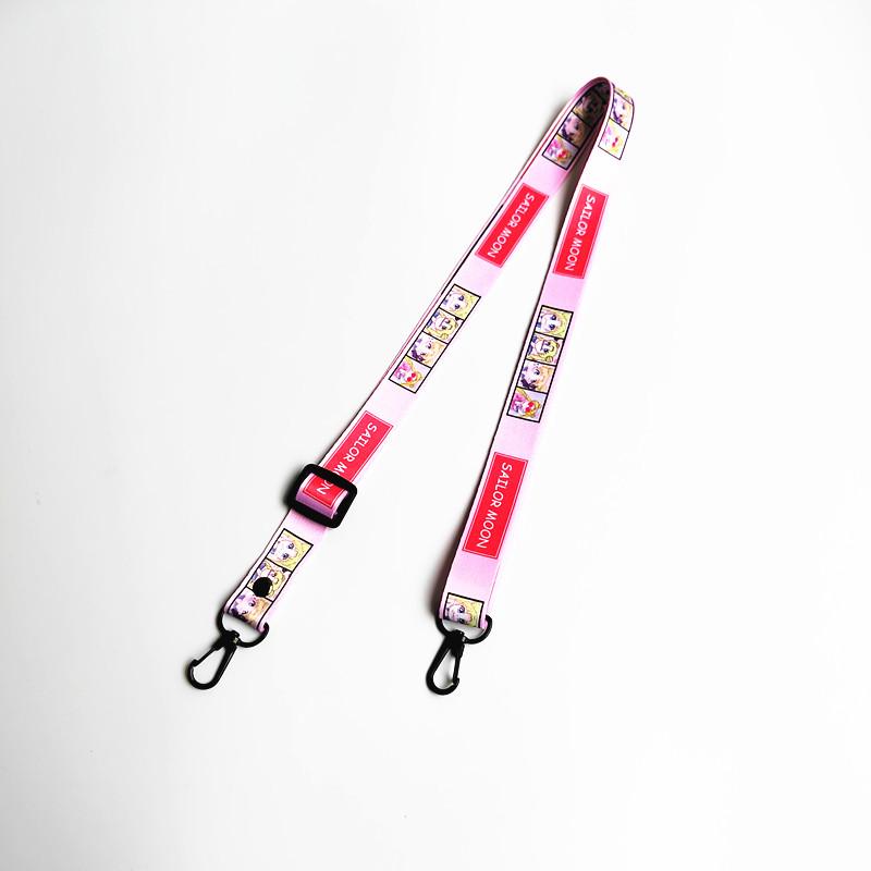 Korean-Style Cute Cartoon Phone Crossbody Strap: Adjustable Shoulder Lanyard