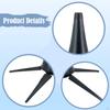 Clarinet Stand Folding Lightweight Space Saving 5 Leg Stable Sturdy Base Black Quick Setup