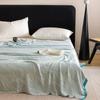2025 New Smooth Bamboo Fiber Jacquard Multifunctional Double-layer Gauze Cold Blanket Towel Quilt