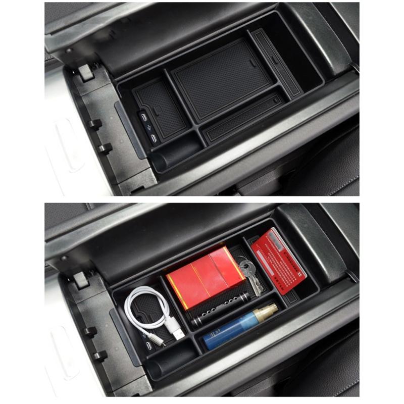 Stilvolle Konsolen-Armlehnen-Aufbewahrungsbox zur Verbesserung der Innenraumorganisation, geeignet für C260L-Fahrzeuge, effiziente Aufbewahrung von Gegenständen