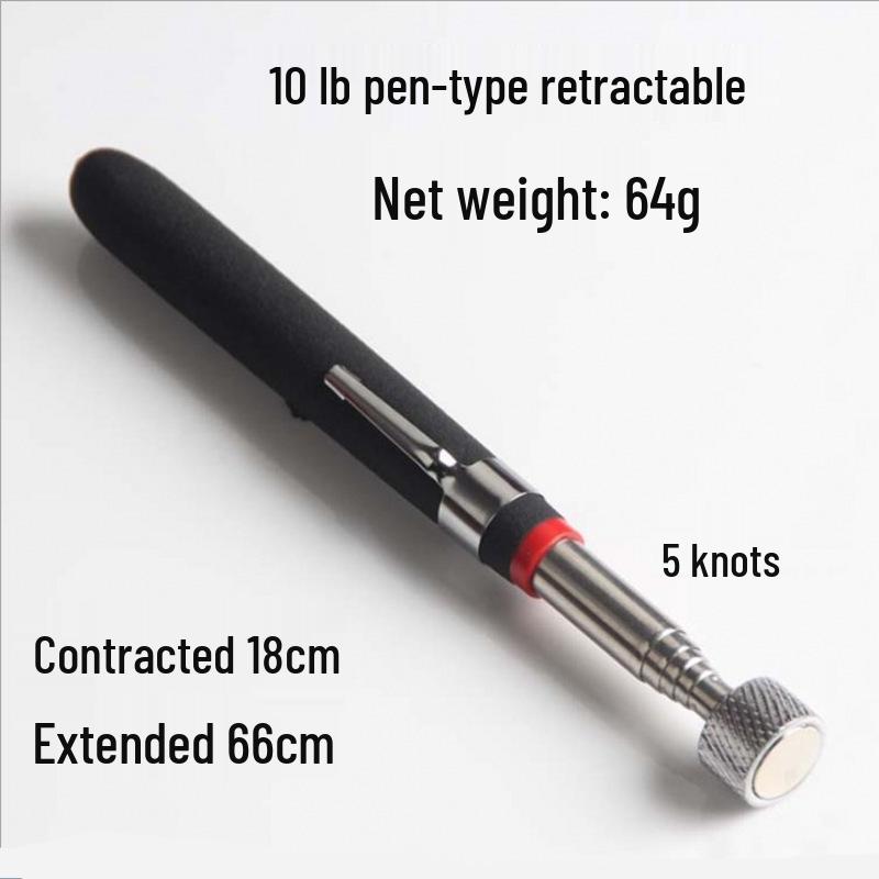 Magnetic Pickup Tool with Light & Inspection Mirror for Auto Repair