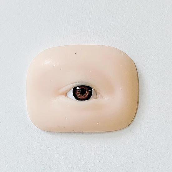 Silicone Eyebrow Practice Model Brow Microblading Drawing Fake Eye Practice Skin Beginner Professional Women Eye Makeup Tools