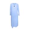 Women's Fashionable Casual V-neck Long-sleeved Color Dress