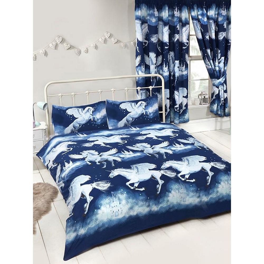 Bedding & Beyond Stardust Unicorn Duvet Cover Set
