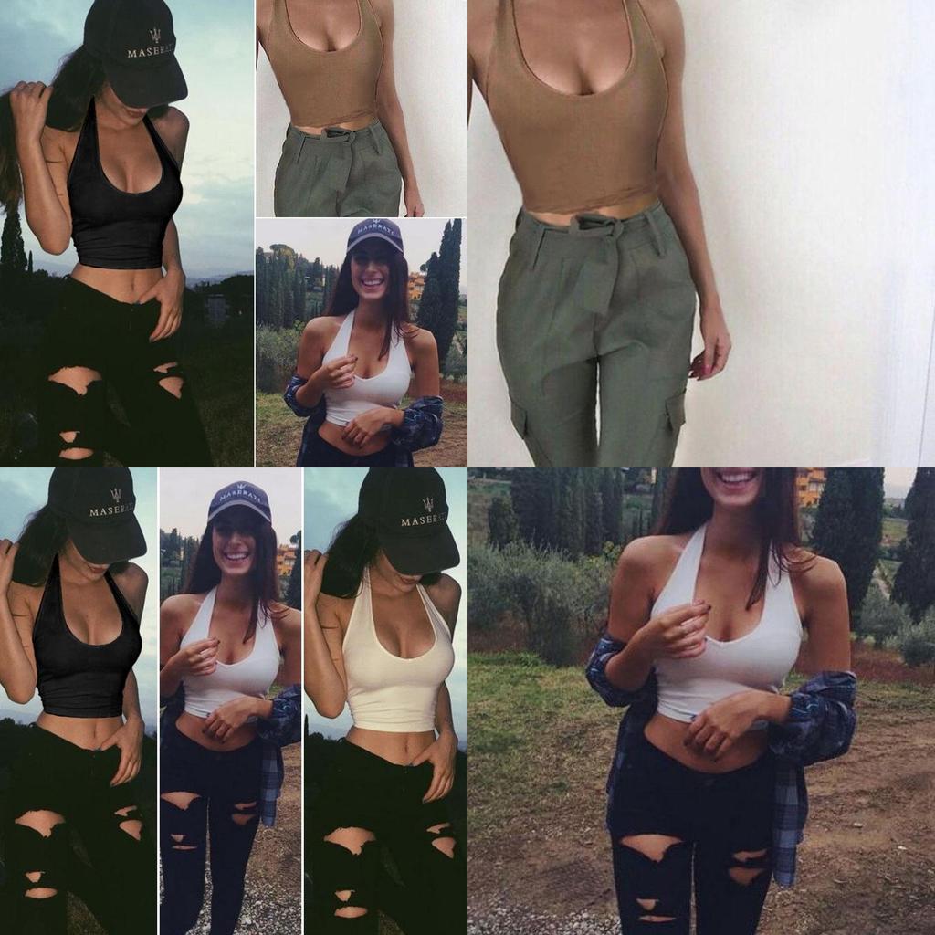 Premium Quality Women's Summer Crop Tops Sleeveless Casual Blouse For Effortless Style