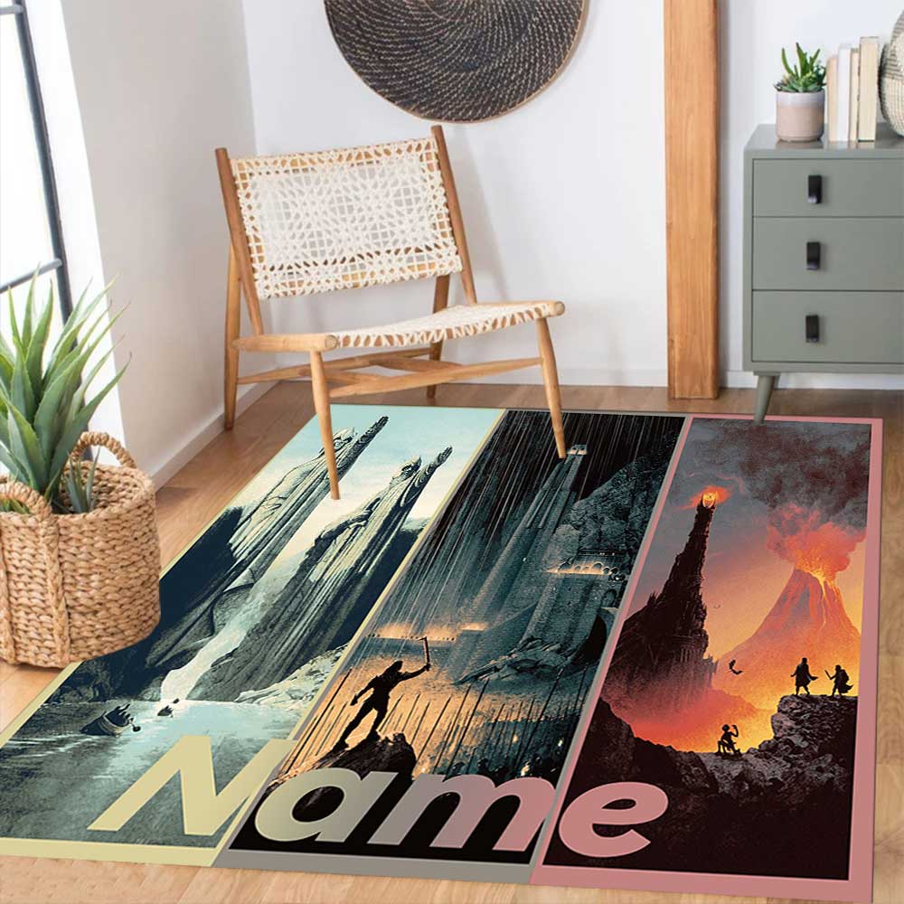 Like Warner Bros. Movies (23) Customize your name rug, office chair cushion, home bedroom living room gift.