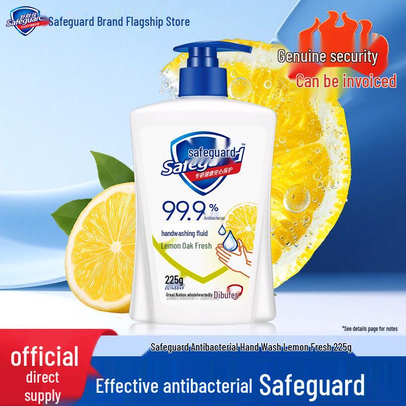 Safeguard Cherry Blossom Antibacterial Hand Wash 420g Twin Pack, 99.9% Effective and Gentle