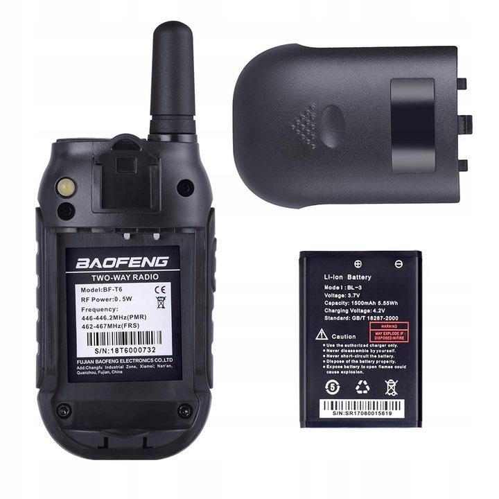 Walkie Talkie Dla Dzieci Krótkofalówka Łoki Toki Pmr Latarka Usb Vox