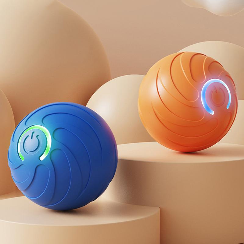1PC Smart Dog Toy Ball Electronic Interactive Pet Toy Moving Ball USB Automatic Moving Bouncing For Puppy Kitten Birthday Gift