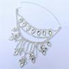 Exaggerated Sparkling Female Necklace Embellished With Rhinestones Bohemian Luxury Style Necklace