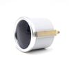 2"52mm 12V Racing Car Auto Turbo Boost Gauge -30In.hg~35PSI Smoke Lens Turbo Kit White LED Display Turbo Pressure Meter