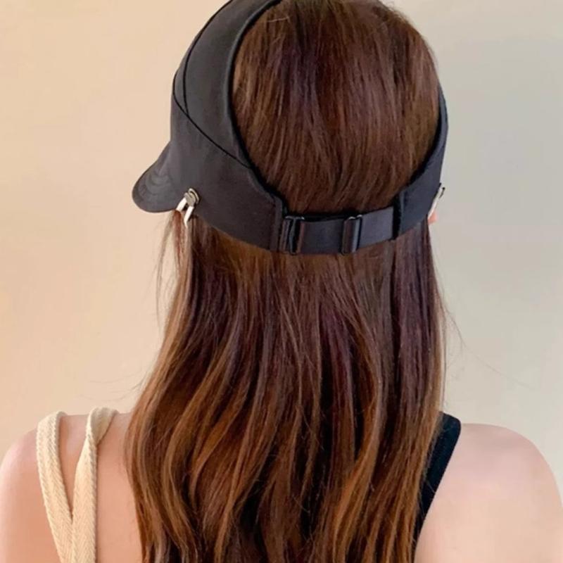 Sun Protective Ponytail Hat for Girl Women Sunproof Hat Sport Beach Hat Breathable Outdoor Baseball Hat Camping Visor Hat