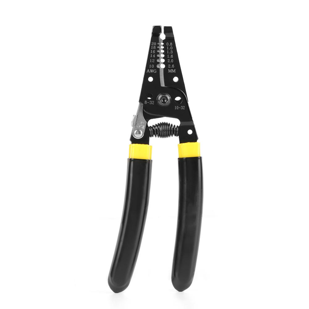 RT7021 Multifunctional Cable Cutting Stripping Pliers Wire Cutter Stripper 0.82.6mm AWG 1020