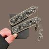 New Chinese Style Tassel Hair Clip Light Luxury Ethnic Mongolian Bangles Hair Accessories for Women Wedding Party