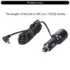 Dashboard Camera Power Cable Cable Mini USB Charging Cable Car Charger 12V To 5V with USB Port Power Supply Cord Adapter