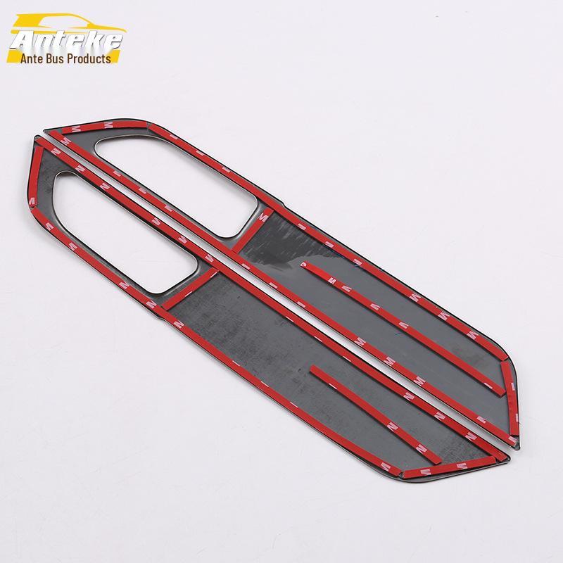 Hongguang S Third-Row Armrest Cup Holder Decorative Frame Sticker for 2018 Models