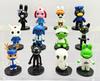 Neue 6/12/18 Stück Tierarztpraxis Figur Heimdekoration Modell Mini 7-9CM PVC Hund Katze Figuren Heimdeko Ornamente