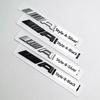 ABS A-M+G Logo Emblem Letters Car Trunk Badge For W204 W205 W176 W177 W212 W213  Accessories