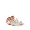Salvatore Ferragamo Ferragamo Vara Lace Up Sandals White
