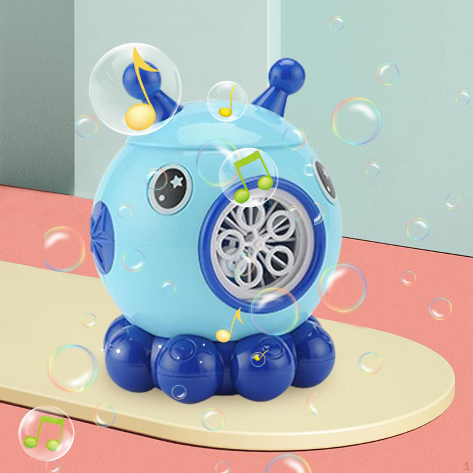 

Набор электрических игрушек для детей. Простое в использовании руководство, игрушки с пузырьковой водой объемом 150 мл на батарейках. 5 Holes Blue Octopus