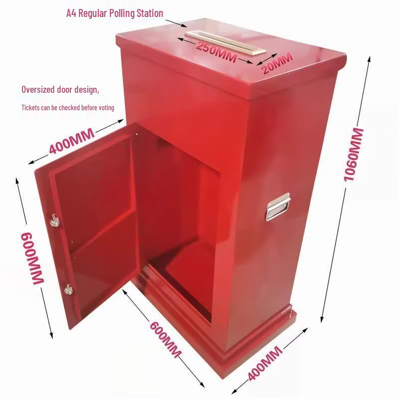 A4 Electronic Floor-standing Acrylic Ballot Box