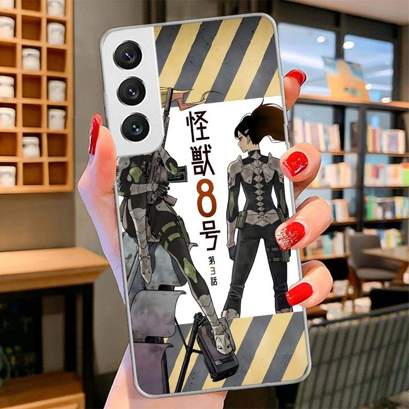 Kaiju No. 8 Anime Cover Phone Case For Samsung Galaxy S26 S25 Edge S24 Ultra S23 S22 Plus S21 S20 FE Soft Fundas Shell Galaxy S2