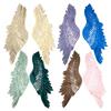 Water Soluble Hollow Polyester Lace Wing Piece Pair of Flower Embroidery Clothing Lace Accessories Embroidery Pair of Wings Angel Wings