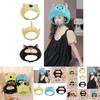 Cute Cartoon Three-eyed Plush Hat For Girls, Winter Warmth And Photo Prop