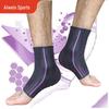 Outdoor Sports Compression Ankle Brace Anti-Sprain Socks for Basketball, Football, and Mountaineering Support.