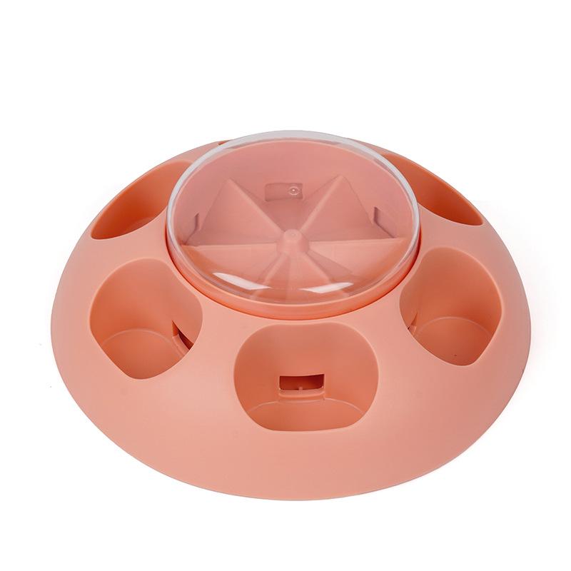 Pressure Food Leakage Dog Puzzle Toy Anti Slip Easy To Clean Safe Plastic Training Mental Pets Slow Feeder Interactive Dog Toys