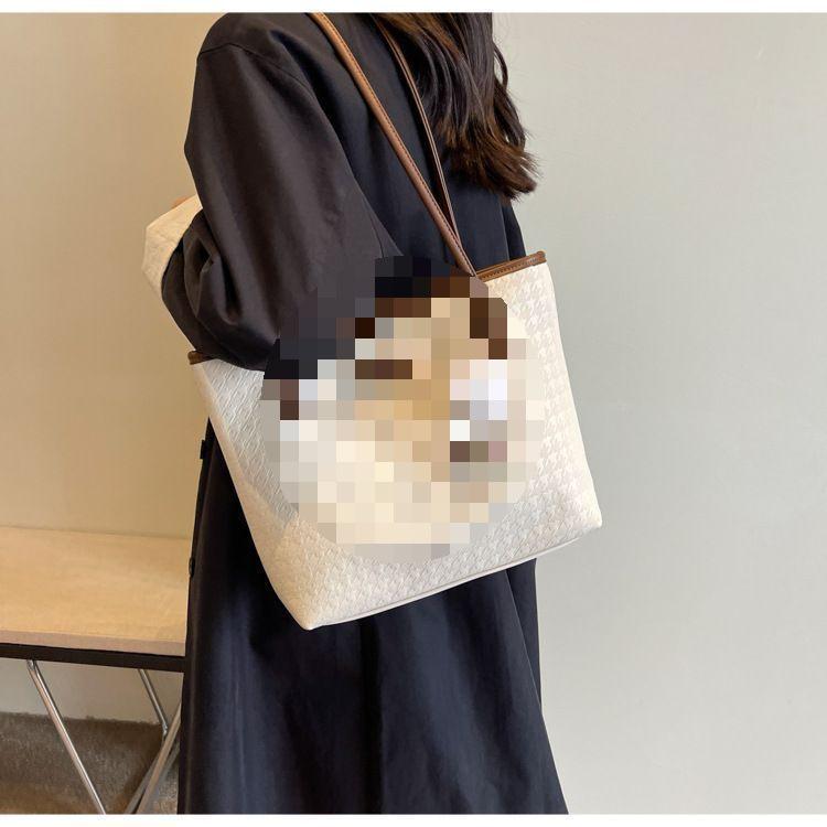 Damen 2024 Casual Tote Bag mit großem Fassungsvermögen für Arbeit und Studium