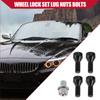 Hihaha Wheel Lock Set Lug Nuts Bolts #36136786419 Fits BM W 528i Fits 1978-1987
